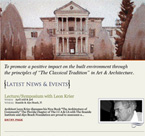 Institue of Classic Architecture Florida Chapter Website Design